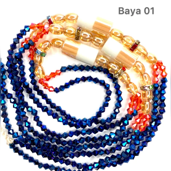 2 Strand Ghana Waist Beads